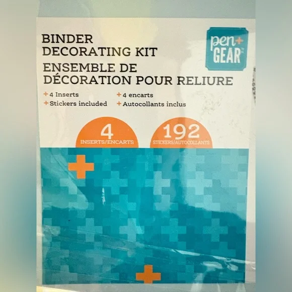 Binder Decorating Kit - Picture 1 of 5
